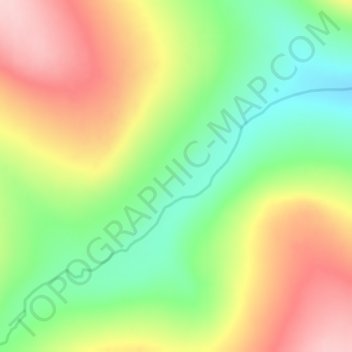 Mappa topografica Pecherskiy, altitudine, rilievo