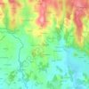 Mappa topografica Cardaliaguet, altitudine, rilievo