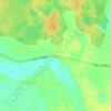 Mappa topografica Kuseņi, altitudine, rilievo