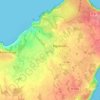 Mappa topografica Le Bourg Neuf, altitudine, rilievo