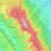 Mappa topografica Uetliberg, altitudine, rilievo