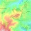 Mappa topografica Campo Italia, altitudine, rilievo