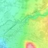 Mappa topografica Les Vercheres, altitudine, rilievo