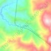 Mappa topografica Tambelang, altitudine, rilievo