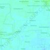 Mappa topografica Thenkasi, altitudine, rilievo