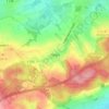 Mappa topografica Pleißa, altitudine, rilievo