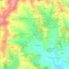 Mappa topografica Le Brûlé, altitudine, rilievo