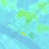 Mappa topografica Le Port Saint-Nicolas, altitudine, rilievo