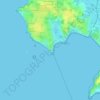 Mappa topografica Le Bile, altitudine, rilievo