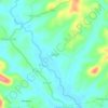 Mappa topografica Sarala, altitudine, rilievo