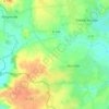 Mappa topografica Le Poiré, altitudine, rilievo
