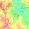 Mappa topografica Saraguro, altitudine, rilievo