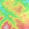 Mappa topografica Dönschten, altitudine, rilievo