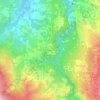 Mappa topografica Musellaro, altitudine, rilievo