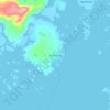 Mappa topografica Maniitsoq, altitudine, rilievo