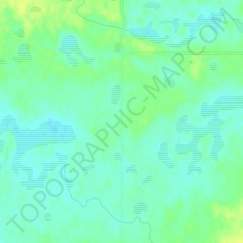 Mappa topografica Rosefield, altitudine, rilievo