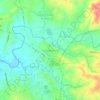 Mappa topografica Dulong Bayan, altitudine, rilievo