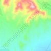 Mappa topografica Recobero, altitudine, rilievo