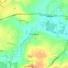 Mappa topografica Shereford, altitudine, rilievo