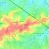 Mappa topografica Schepdaal, altitudine, rilievo