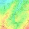 Mappa topografica Neerlanden, altitudine, rilievo