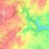 Mappa topografica Kerquemaudet, altitudine, rilievo
