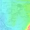 Mappa topografica Farley Acres, altitudine, rilievo