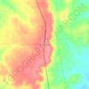 Mappa topografica Mount Selman, altitudine, rilievo