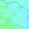 Mappa topografica Manalur, altitudine, rilievo