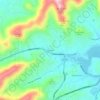 Mappa topografica Ivy Hills, altitudine, rilievo