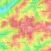 Mappa topografica Oberelben, altitudine, rilievo