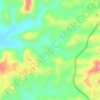Mappa topografica Muchacho, altitudine, rilievo