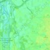 Mappa topografica Ziegelheide, altitudine, rilievo