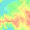Mappa topografica Moffat, altitudine, rilievo