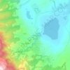 Mappa topografica Pian di Colle, altitudine, rilievo