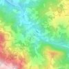 Mappa topografica Talbignano, altitudine, rilievo