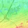 Mappa topografica Melsbroek, altitudine, rilievo