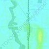 Mappa topografica Rosebery, altitudine, rilievo