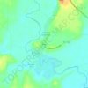 Mappa topografica Ottine, altitudine, rilievo