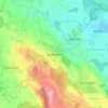 Mappa topografica Gadendorf, altitudine, rilievo