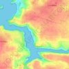 Mappa topografica Camean Izella, altitudine, rilievo