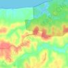 Mappa topografica Ambar, altitudine, rilievo
