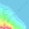 Mappa topografica Balbagon, altitudine, rilievo