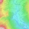Mappa topografica Campo di Sopra, altitudine, rilievo
