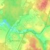 Mappa topografica Алексино, altitudine, rilievo