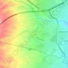 Mappa topografica Cuayan, altitudine, rilievo
