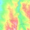 Mappa topografica Monte Alegre, altitudine, rilievo