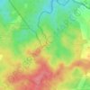 Mappa topografica Hasselbrack, altitudine, rilievo