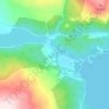 Mappa topografica Achnacarry, altitudine, rilievo