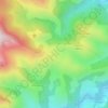 Mappa topografica Gathuliko Ithurria, altitudine, rilievo
